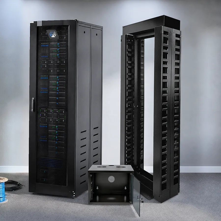 Racks Servidores Racktron padrão 19 polegadas para servidores, switches e equipamentos de TI
